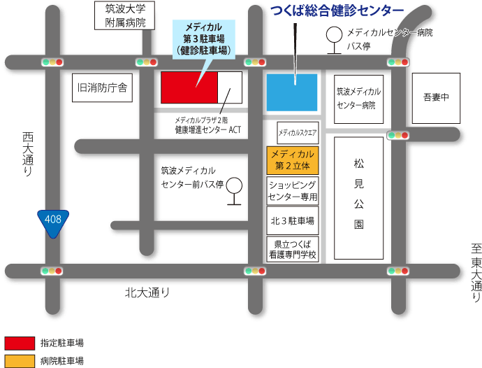 駐車場の地図